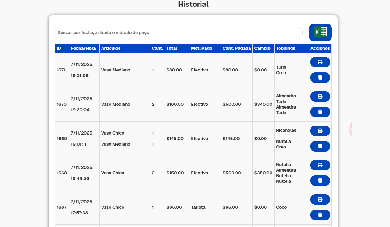 POS - ventas